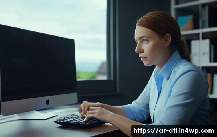 데이터 복구 소프트웨어 비교 - **Prompt:** A close-up shot of an adult individual (male or female, fully clothed in smart casual we...