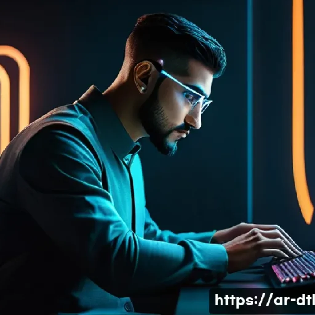 데이터 손실 방지를 위한 기술적 트렌드 - **Prompt:** A heartwarming and reassuring scene depicting a young Arab mother, dressed modestly in c...